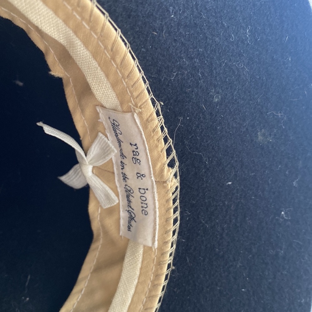 rag & bone felt hat small - Picture 3 of 6